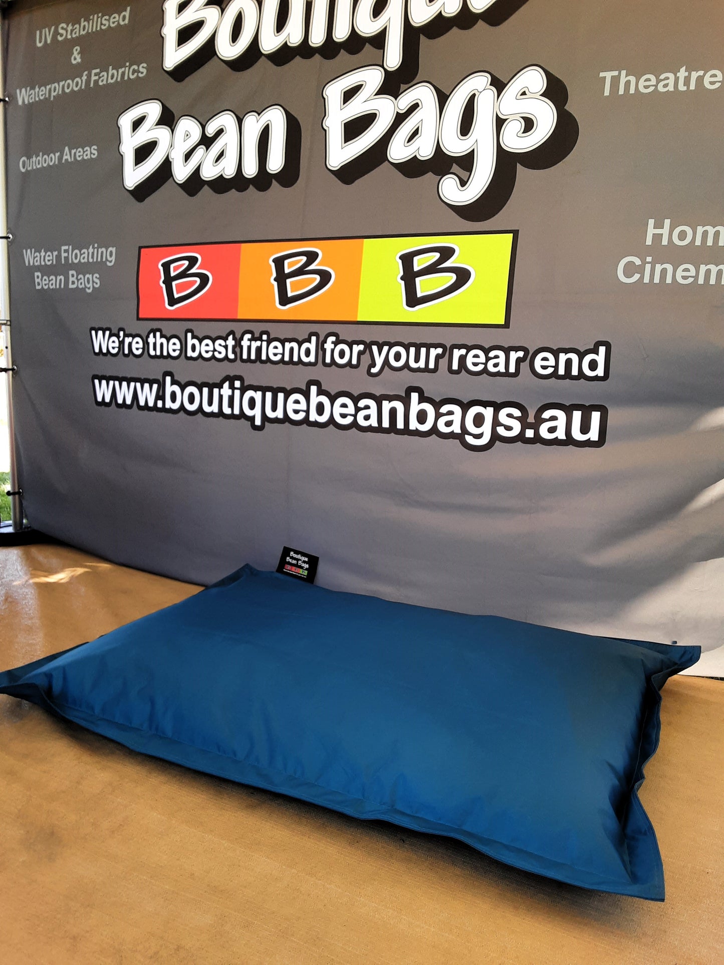 Pet/Dog Bed Waterproof Bean Bag - Teal Piccolo