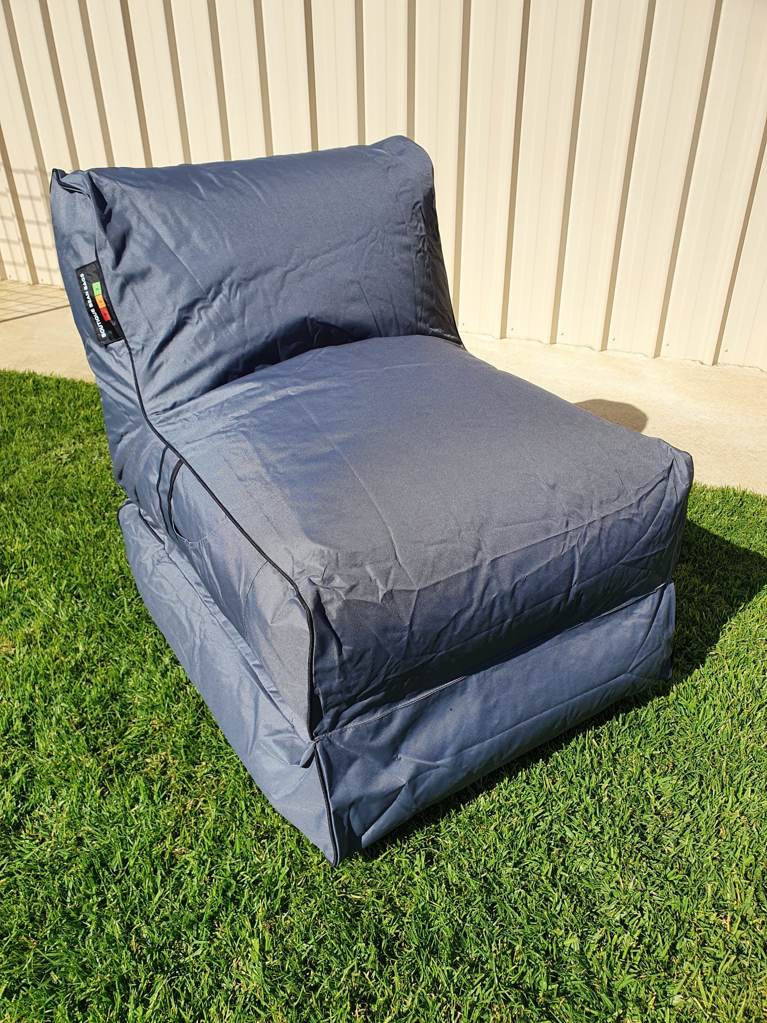 Outdoor Bean Bag Chair Foldout - Chaise