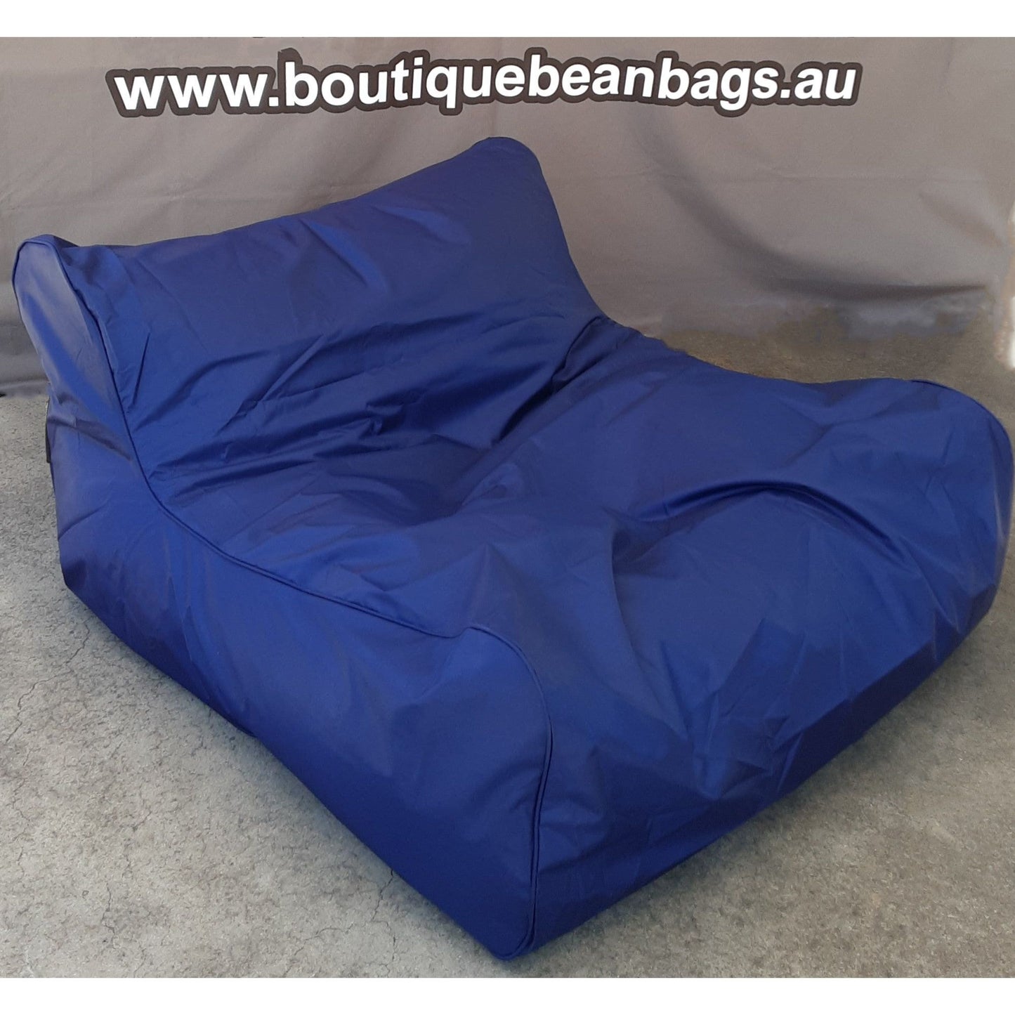 Outdoor Waterproof Bean Bag Colossus - Navy Blue
