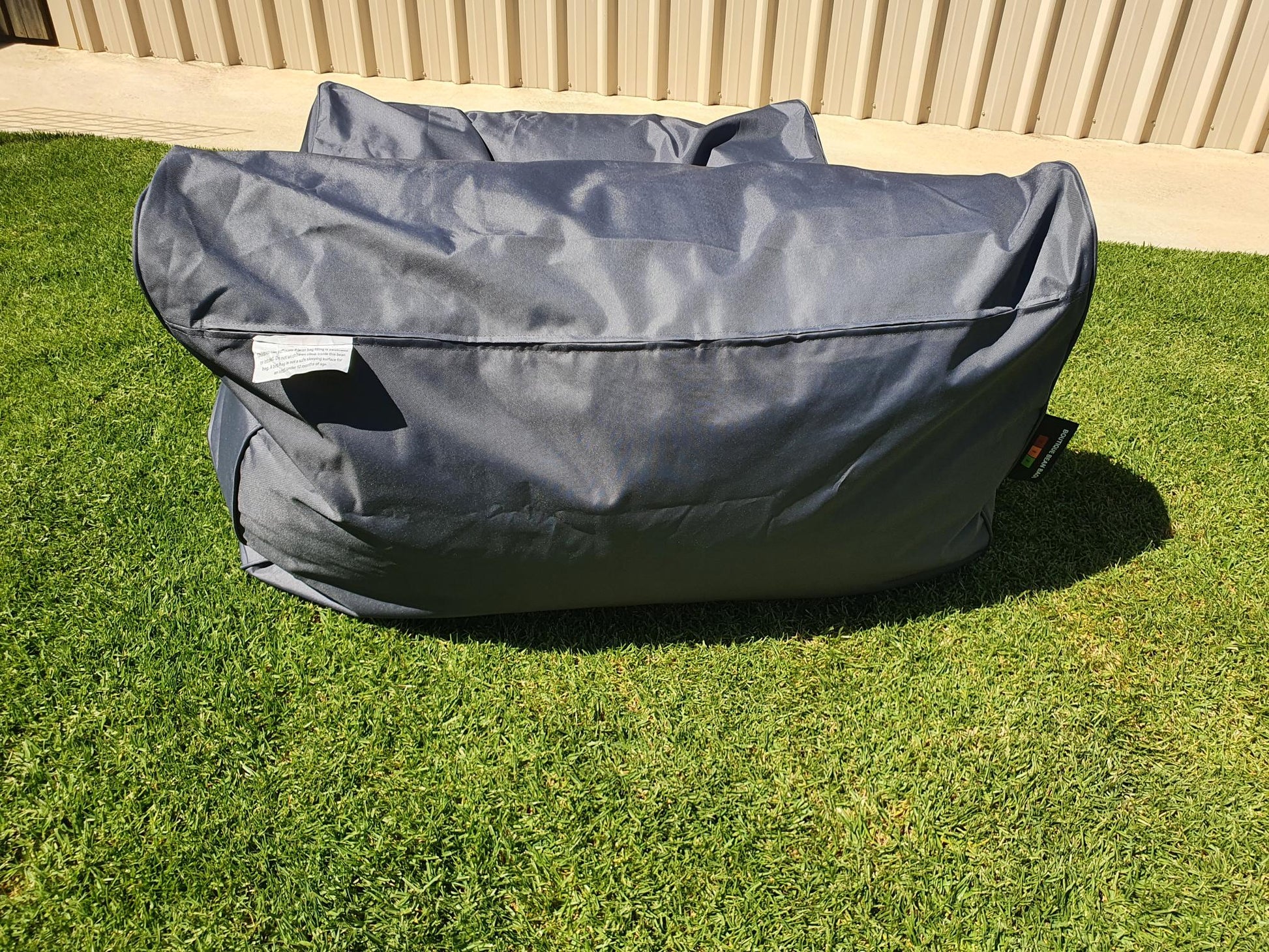 COLOSSUS CHARCOAL OUTDOOR WATERPROOF BEAN BAG